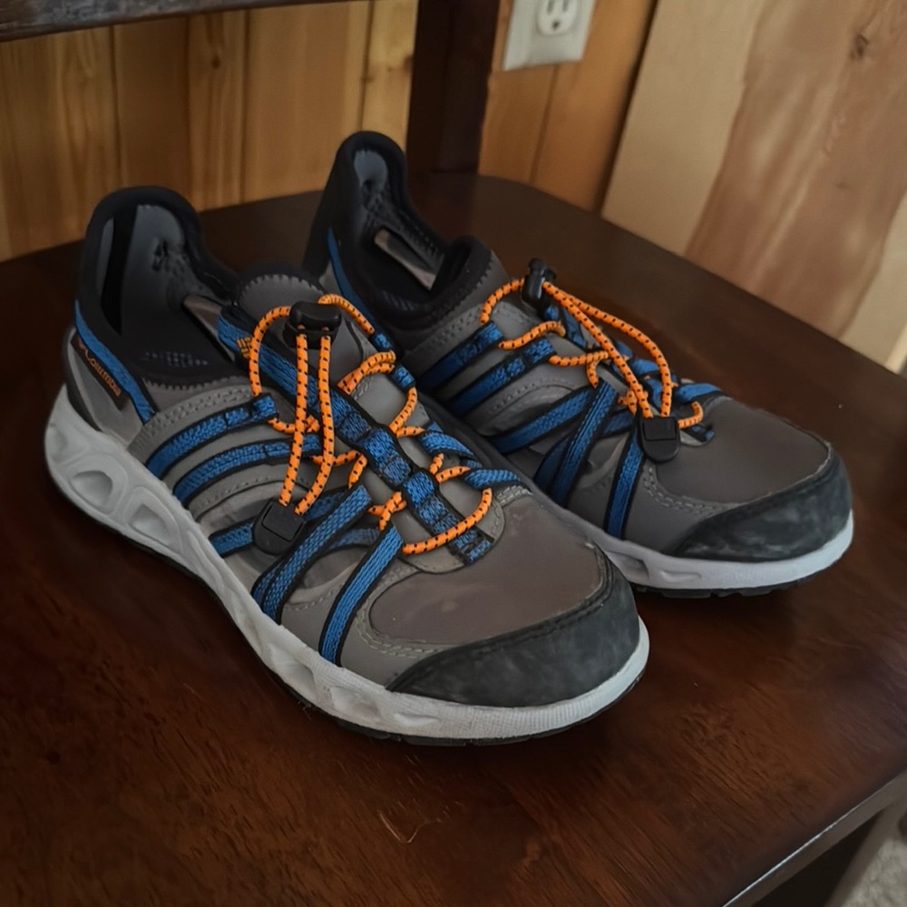 Columbia Kids Water Shoes - Gray and Blue